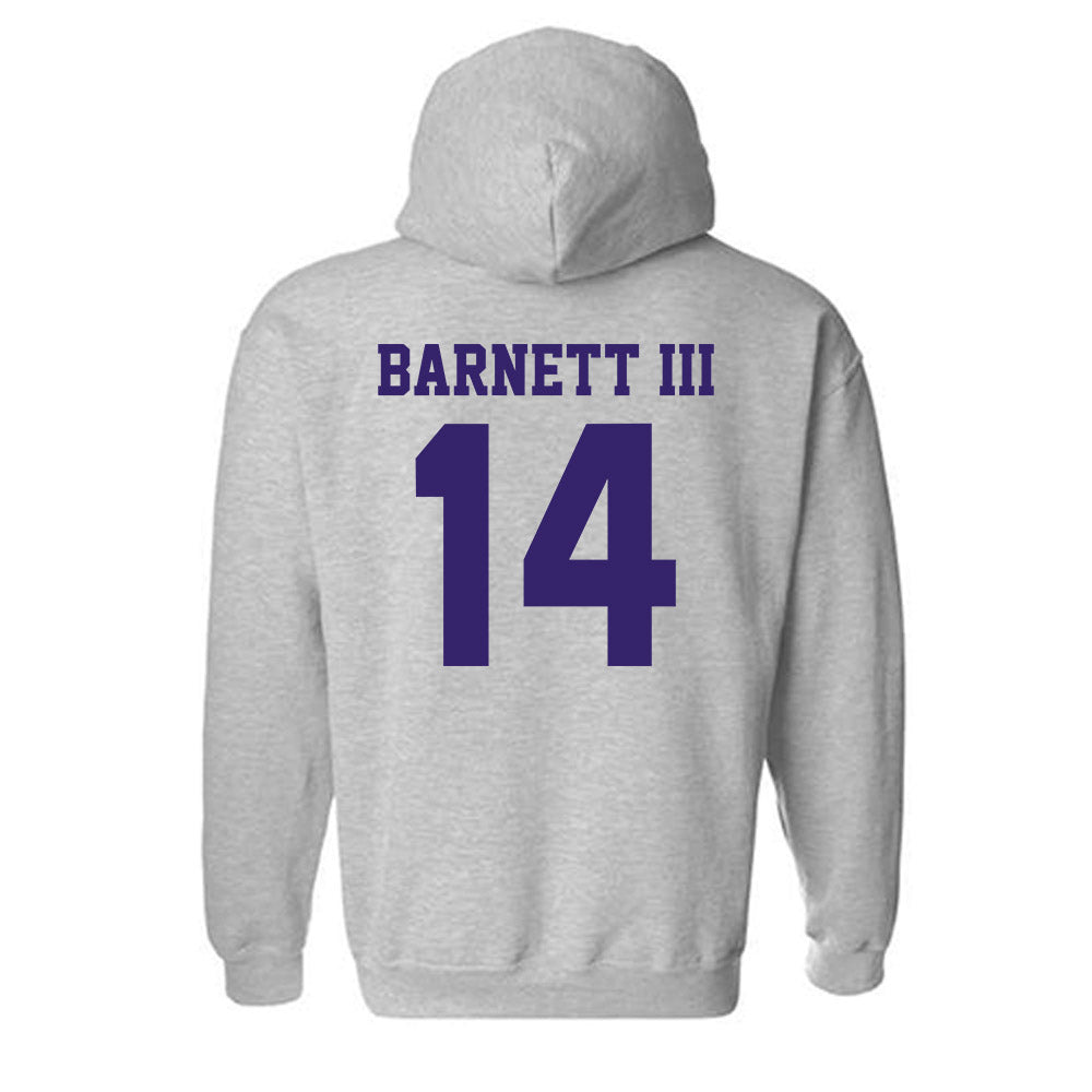 JMU - NCAA Football : Alonza Barnett III - Classic Shersey Hooded Sweatshirt
