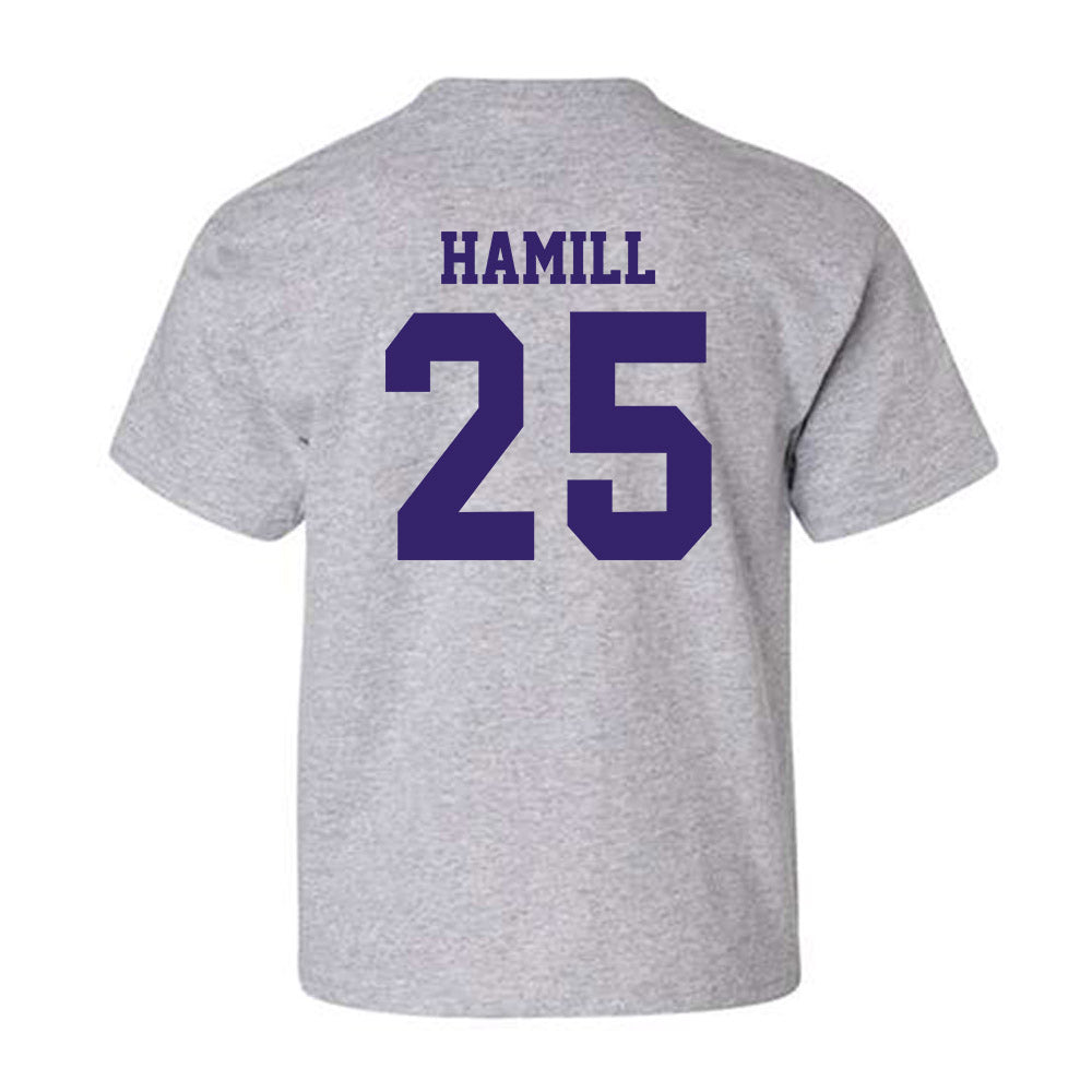 JMU - NCAA Football : Jackson Hamill - Classic Shersey Youth T-Shirt-1