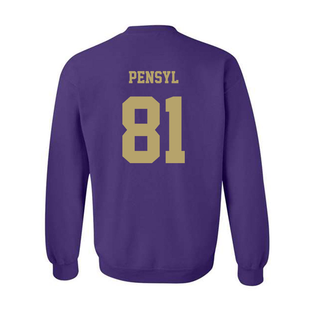 JMU - NCAA Football : Chase Pensyl - Fashion Shersey Crewneck Sweatshirt-1