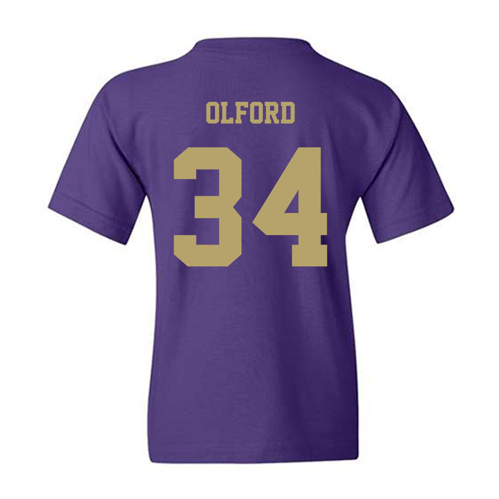 JMU - NCAA Football : Jamal Olford - Fashion Shersey Youth T-Shirt-1