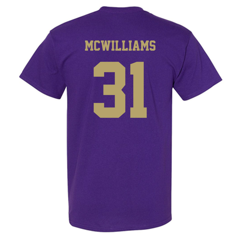 JMU - NCAA Football : Roddrey McWilliams - Fashion Shersey T-Shirt-1