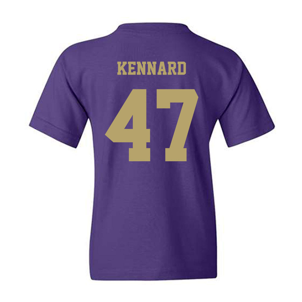 JMU - NCAA Football : Josiah Kennard - Fashion Shersey Youth T-Shirt-1
