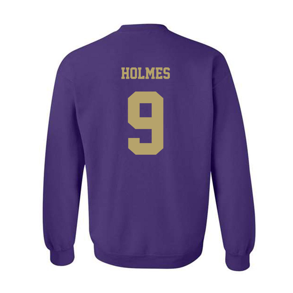 JMU - NCAA Football : Xavier Holmes - Fashion Shersey Crewneck Sweatshirt-1