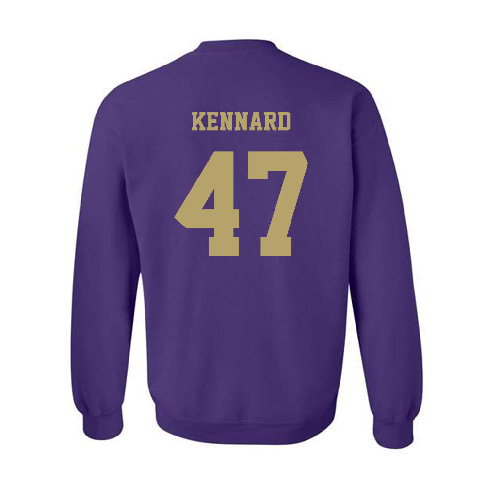 JMU - NCAA Football : Josiah Kennard - Fashion Shersey Crewneck Sweatshirt-1