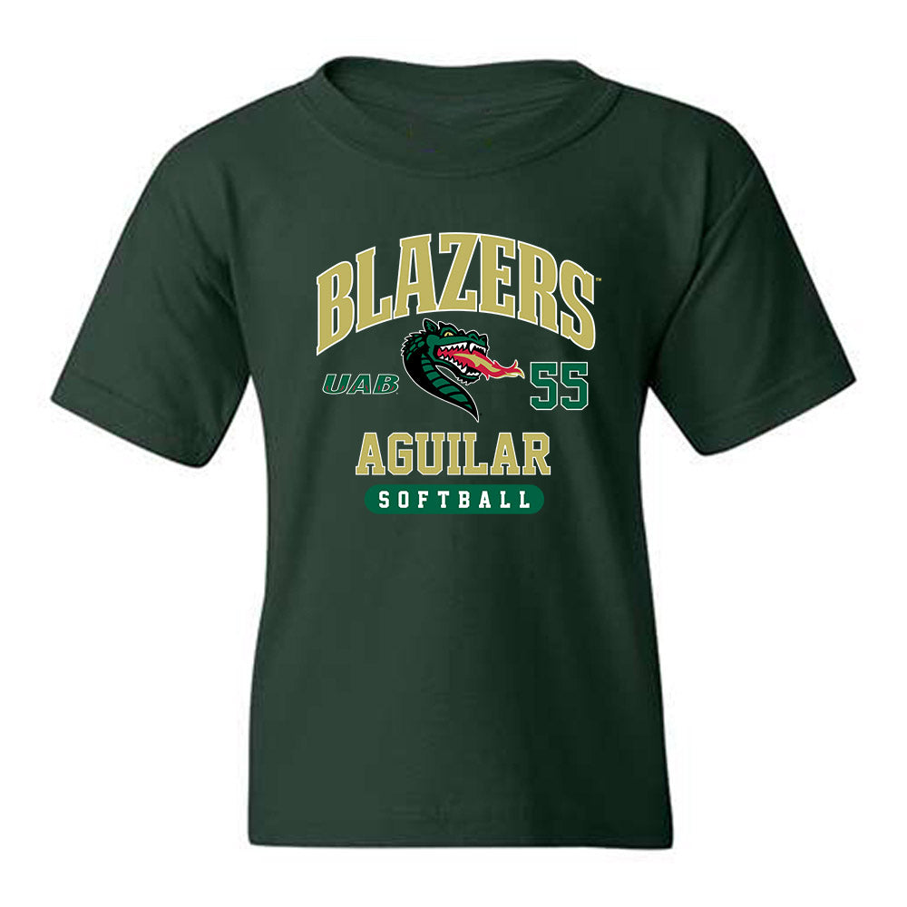 UAB - NCAA Softball : Alyssa Aguilar - Classic Fashion Shersey Youth T-Shirt-0