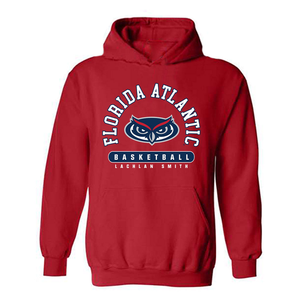 FAU - NCAA Men's Basketball : Lachlan Smith - Classic Fashion Shersey Hooded Sweatshirt-0
