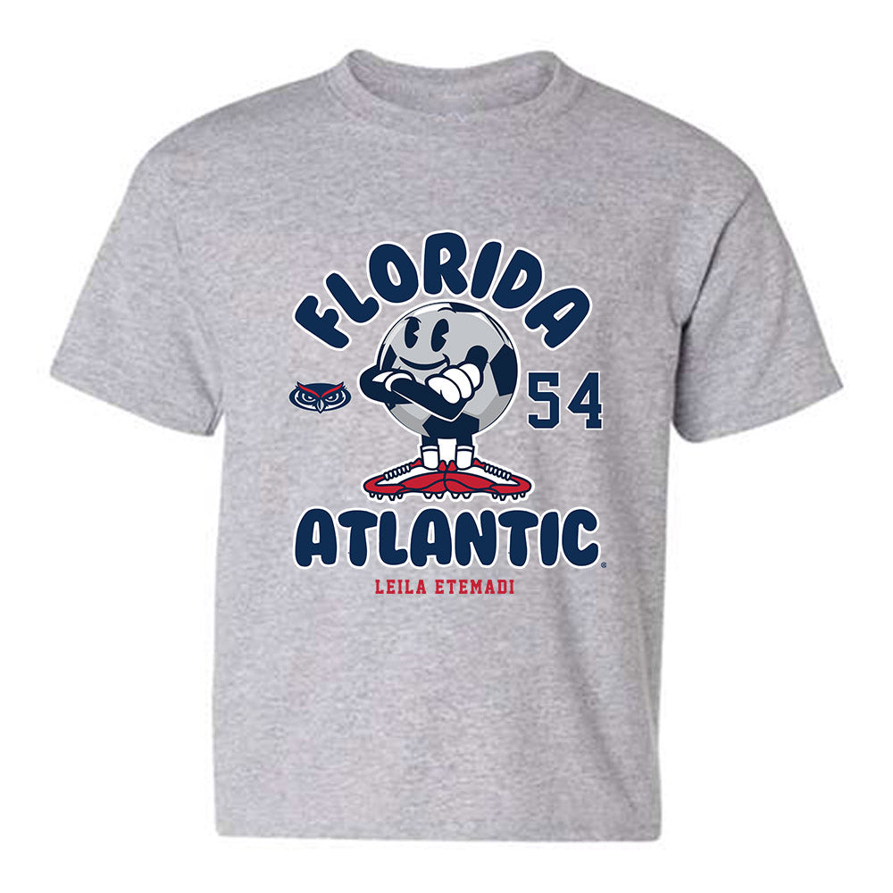 FAU - NCAA Women's Soccer : Leila Etemadi - Youth T-Shirt-0