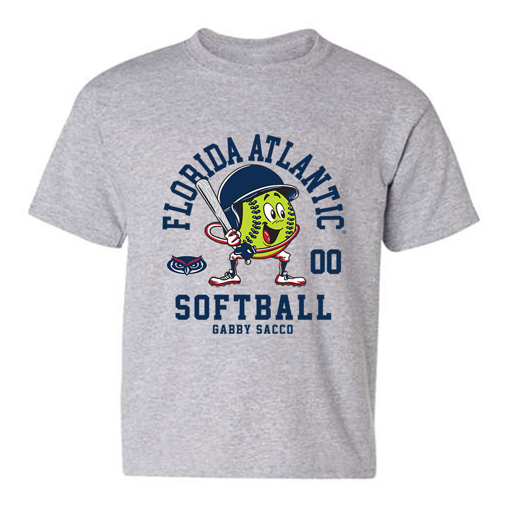 FAU - NCAA Softball : Gabby Sacco - Youth T-Shirt-0