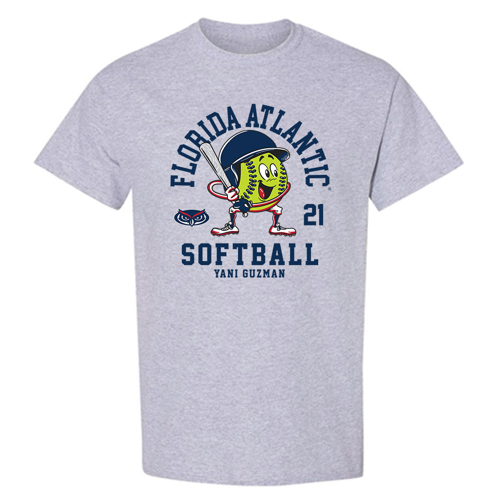 FAU - NCAA Softball : Yani Guzman - T-Shirt-0