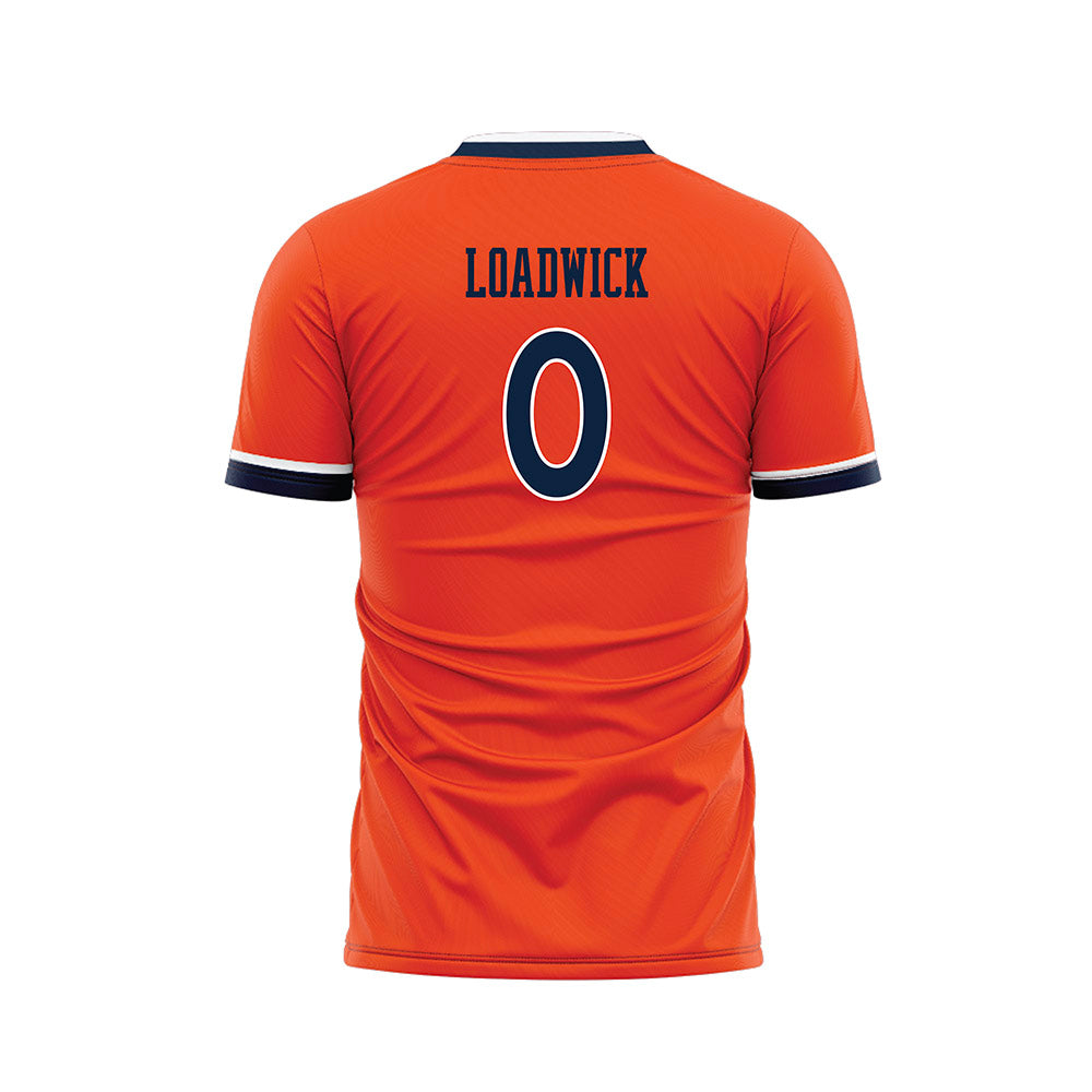 Auburn - NCAA Women's Soccer : Malia Loadwick - Orange Soccer Jersey-1