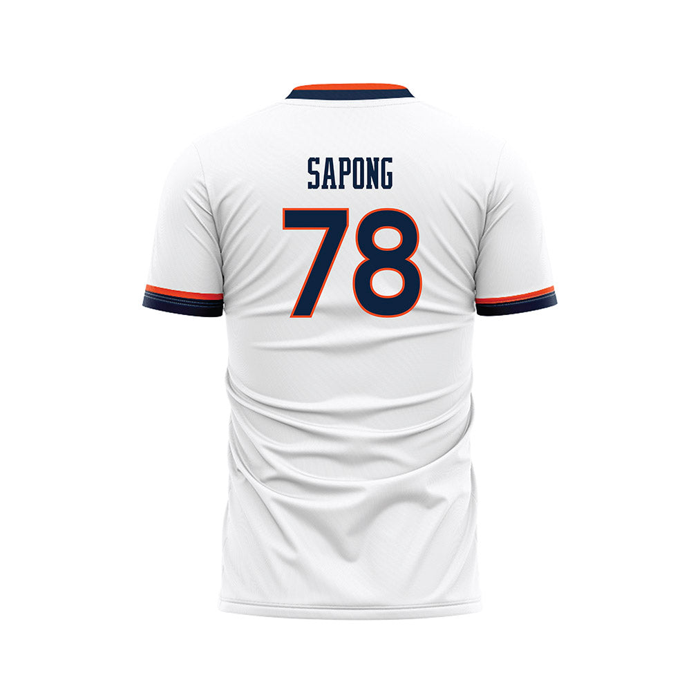 Auburn - NCAA Women's Soccer : Jenna Sapong - White Soccer Jersey