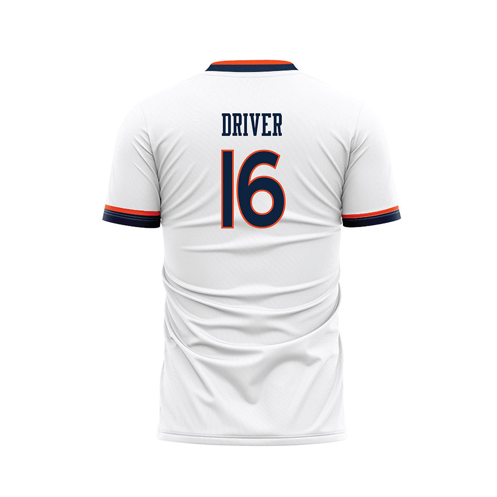 Auburn - NCAA Women's Soccer : Dylan Driver - White Soccer Jersey