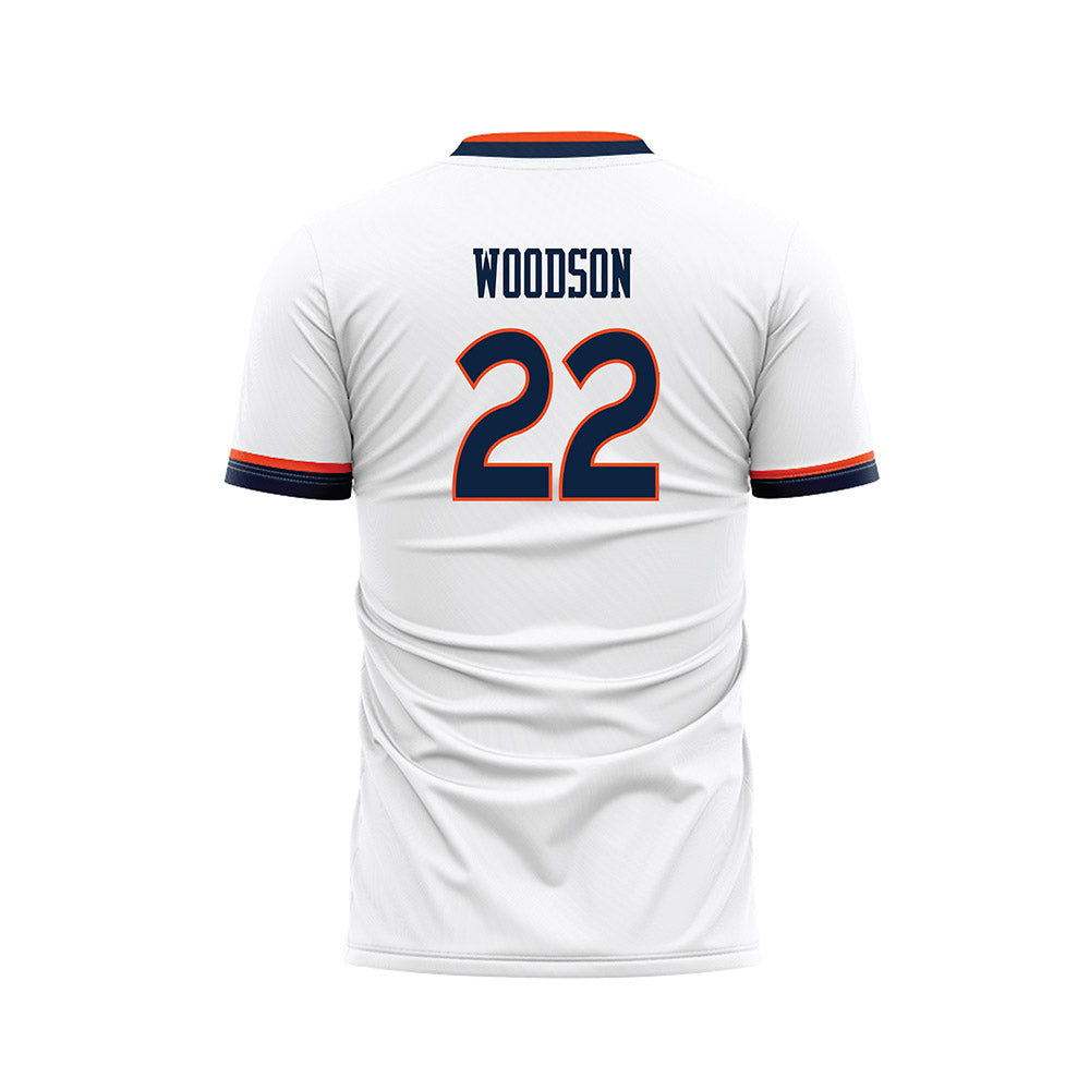 Auburn - NCAA Women's Soccer : Olivia Woodson - White Soccer Jersey