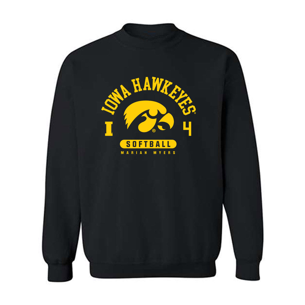 Iowa - NCAA Softball : Mariah Myers - Classic Fashion Shersey Crewneck Sweatshirt-0