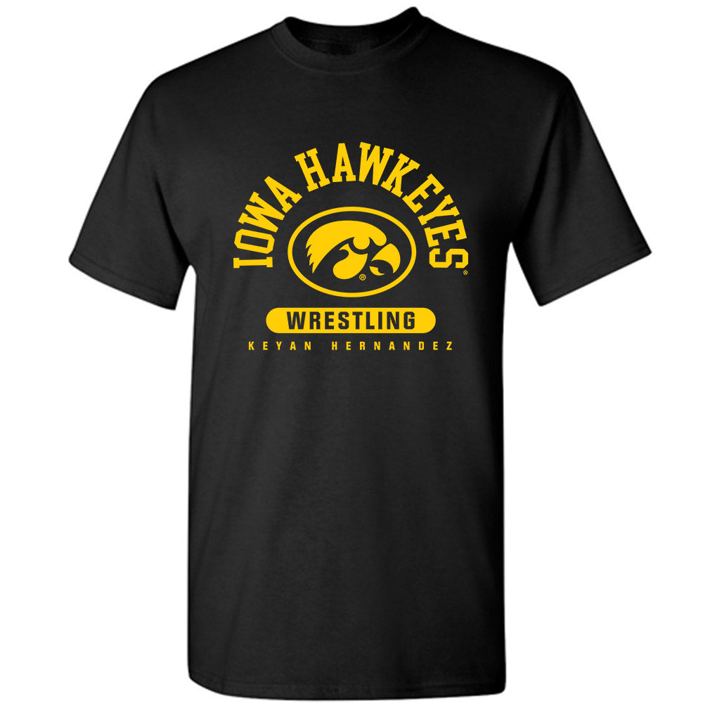 Iowa - NCAA Wrestling : Keyan Hernandez - Classic Fashion Shersey T-Shirt-0