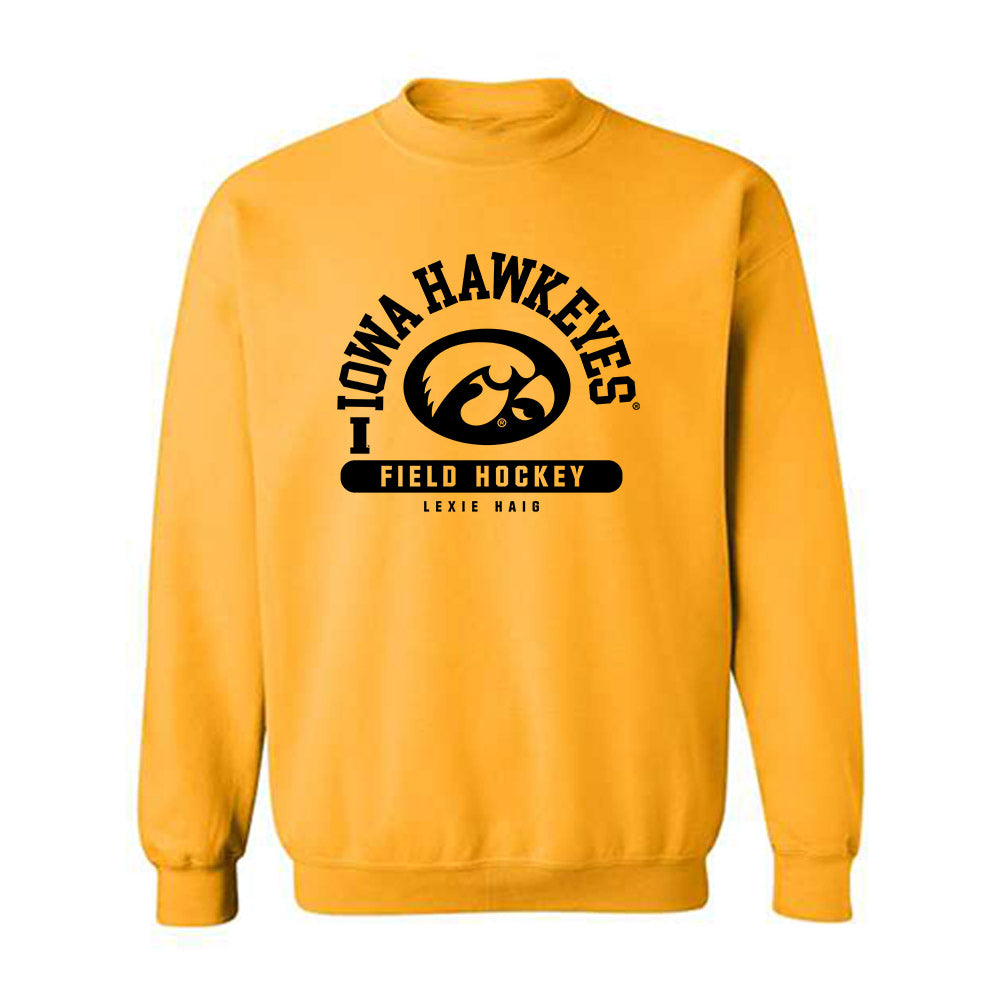 Iowa - NCAA Women's Field Hockey : Lexie Haig - Classic Fashion Shersey Crewneck Sweatshirt-0