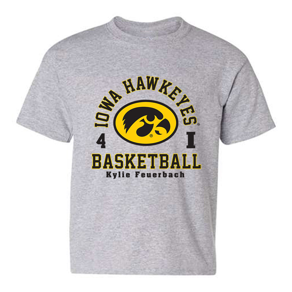 Iowa - NCAA Women's Basketball : Kylie Feuerbach - Classic Fashion Shersey Youth T-Shirt-0