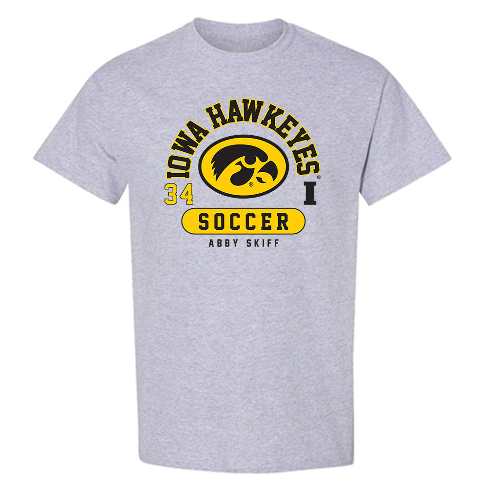 Iowa - NCAA Women's Soccer : Abby Skiff - T-Shirt-0