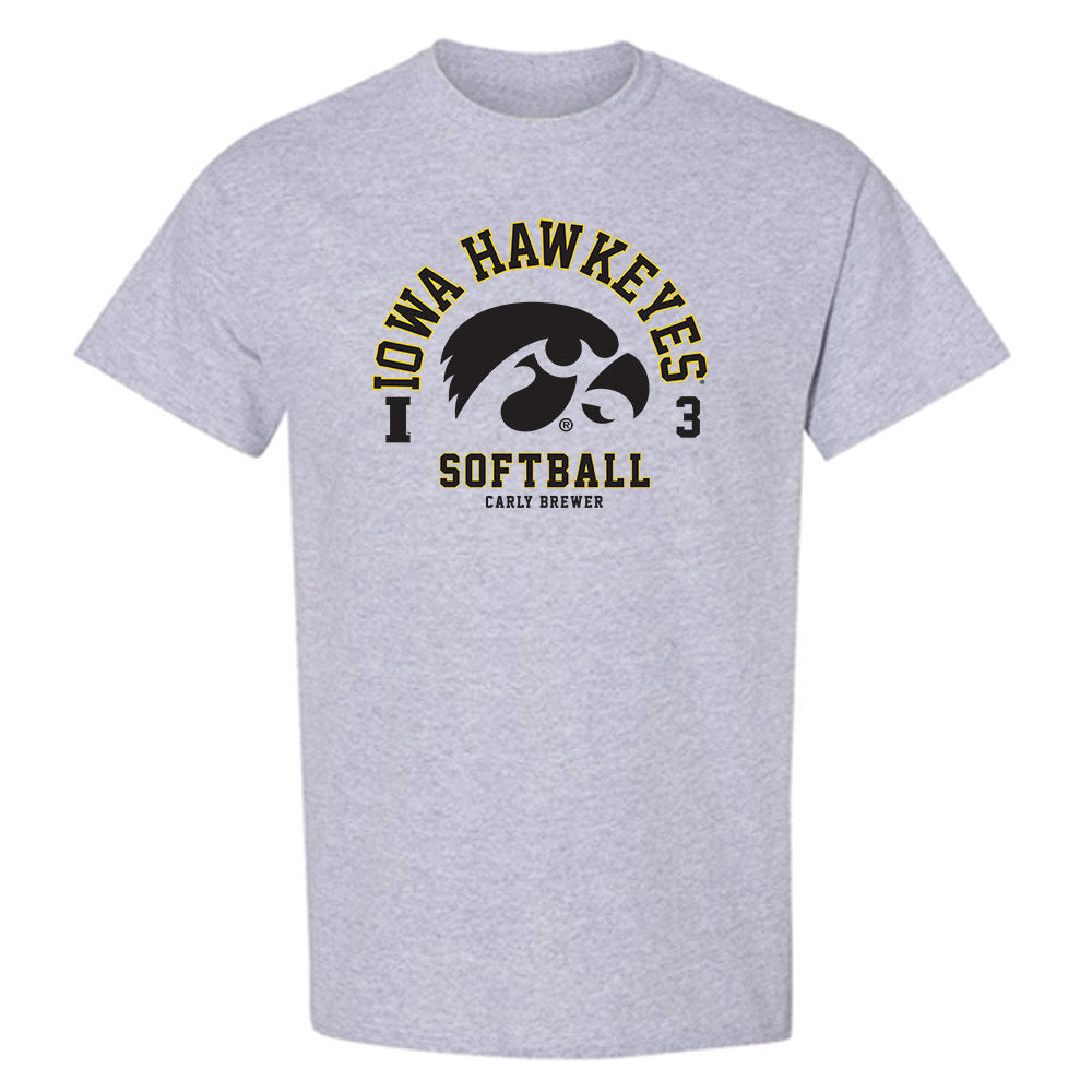 Iowa - NCAA Softball : Carly Brewer - Classic Fashion Shersey T-Shirt-0