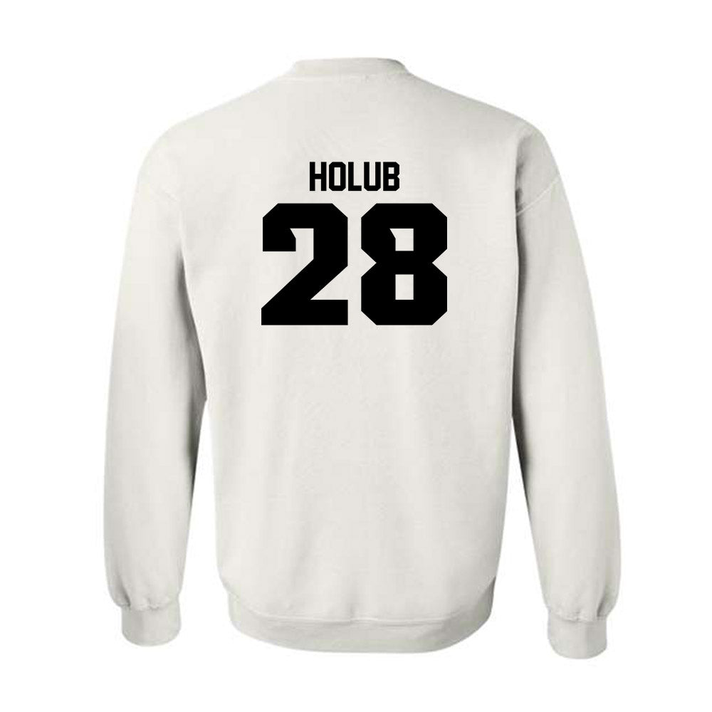 Iowa - NCAA Baseball : Andrew Holub - Classic Shersey Crewneck Sweatshirt-1
