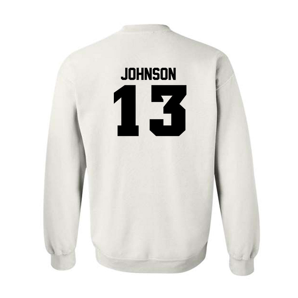 Iowa - NCAA Women's Basketball : Kennise Johnson - Classic Shersey Crewneck Sweatshirt-1