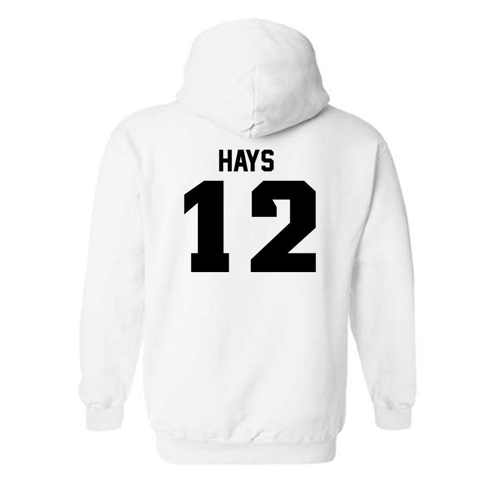 Iowa - NCAA Women's Basketball : Layla Hays - Classic Shersey Hooded Sweatshirt-1