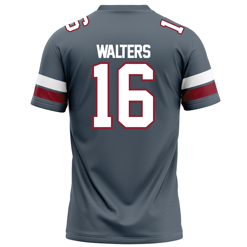 NCCU - NCAA Football : Zarion Walters - Grey Football Jersey-1