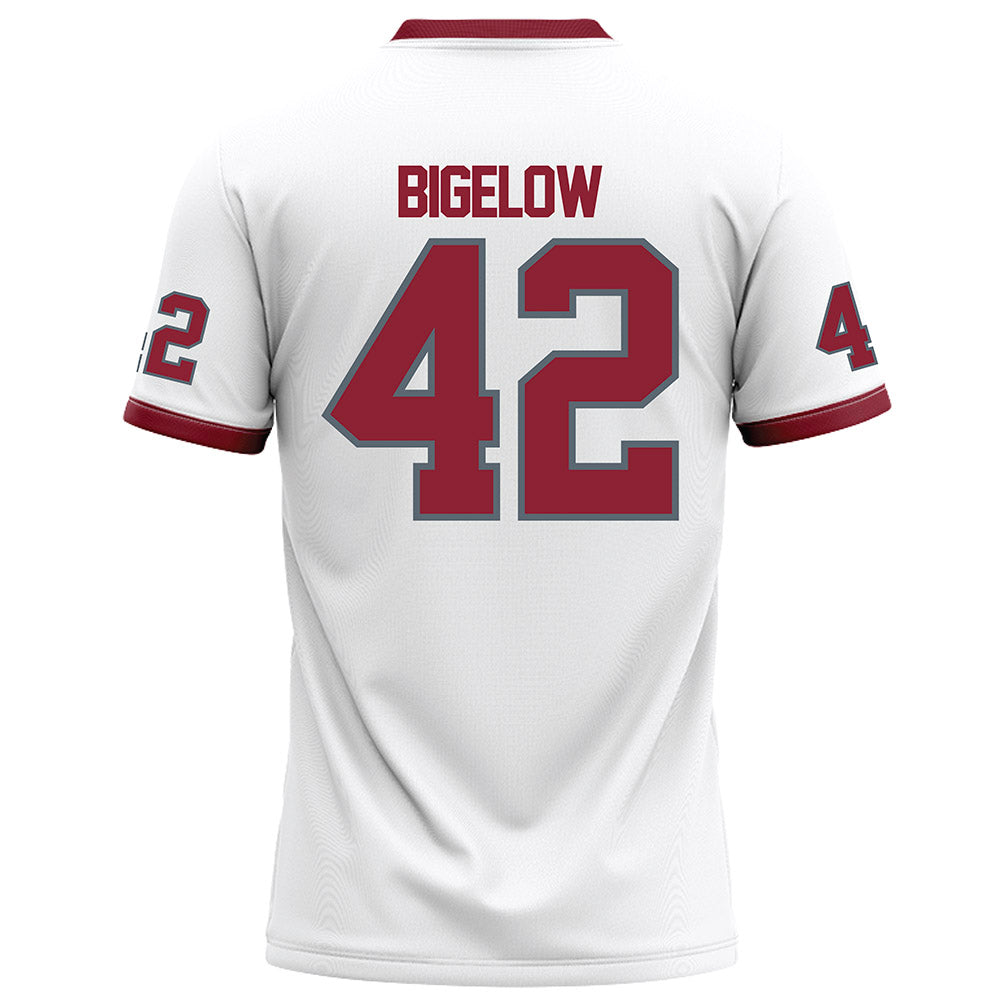 NCCU - NCAA Football : Mekhi Bigelow - White Football Jersey-1