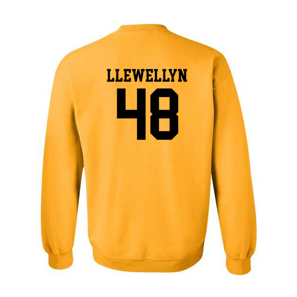 Iowa - NCAA Football : Max Llewellyn - Classic Shersey Crewneck Sweatshirt-1