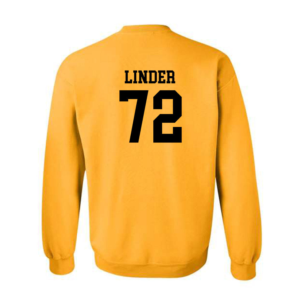 Iowa - NCAA Football : Owen Linder - Classic Shersey Crewneck Sweatshirt-1
