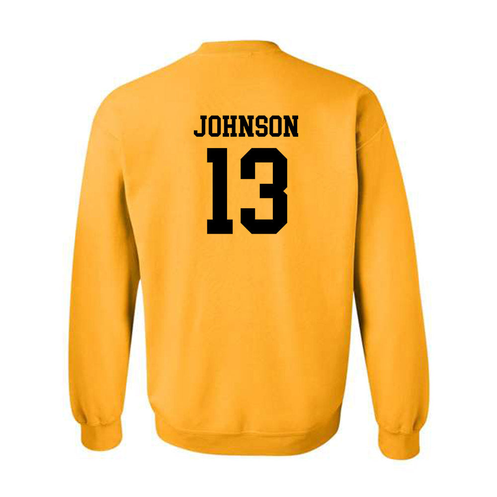 Iowa - NCAA Women's Basketball : Kennise Johnson - Classic Shersey Crewneck Sweatshirt-1