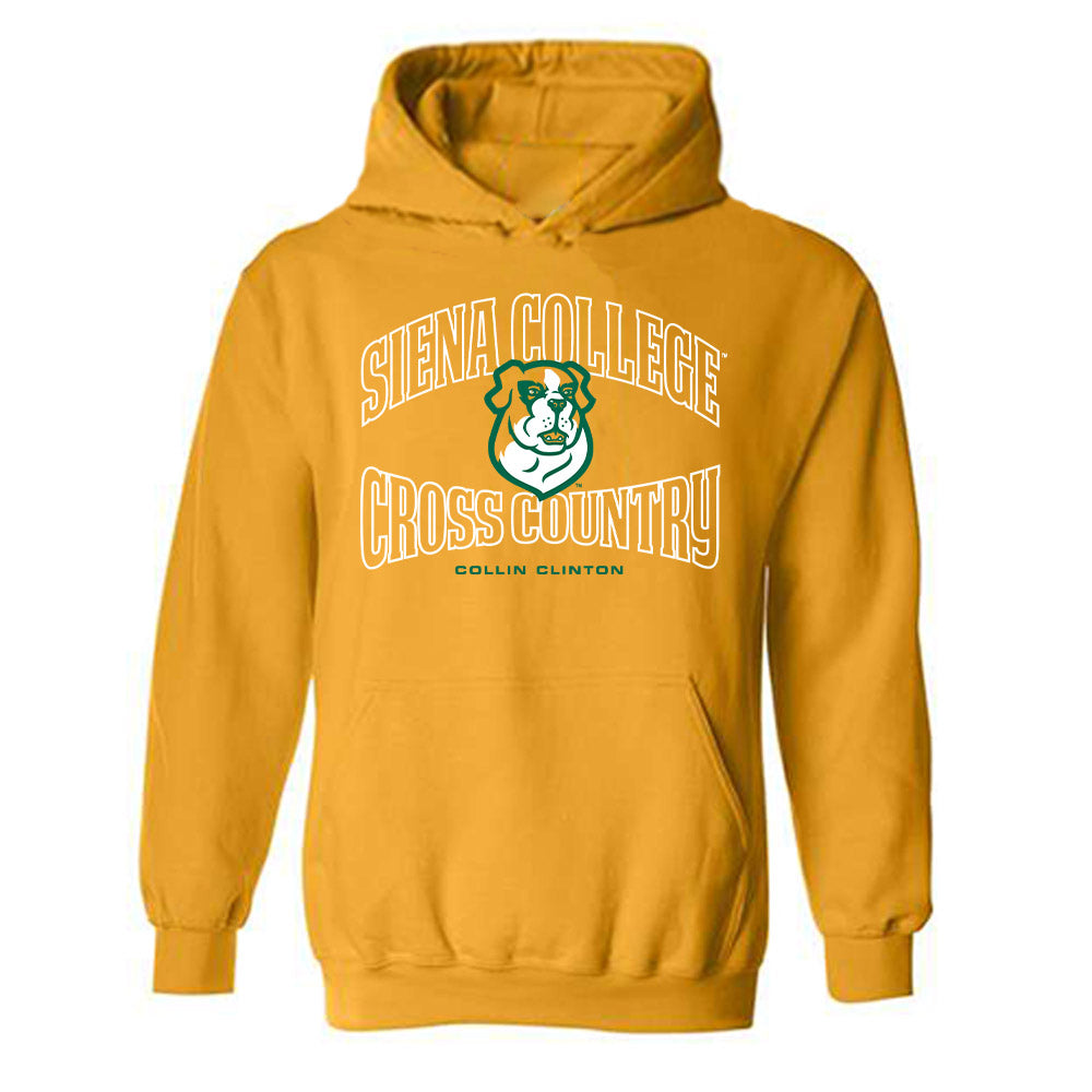 Siena - NCAA Men's Cross Country : Collin Clinton - Classic Fashion Shersey Hooded Sweatshirt-0