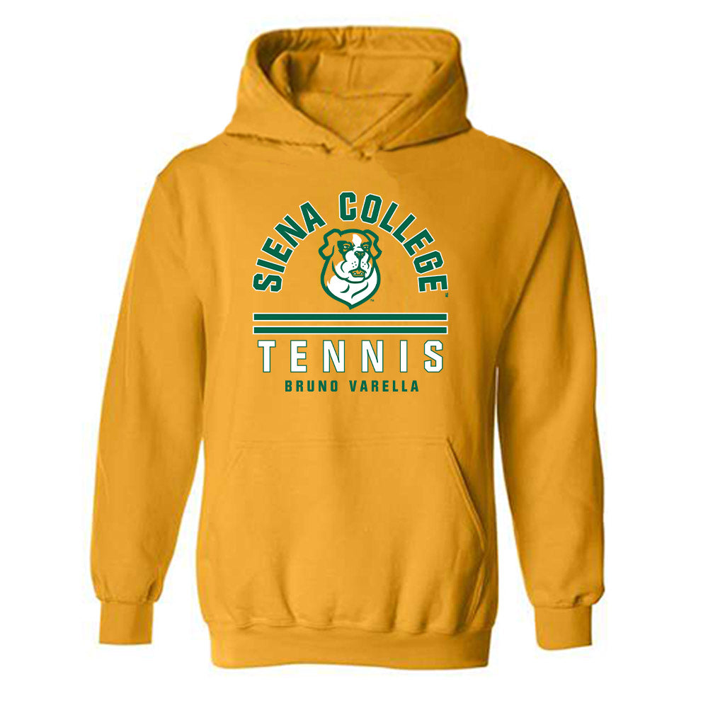 Siena - NCAA Men's Tennis : Bruno Varella - Classic Fashion Shersey Hooded Sweatshirt