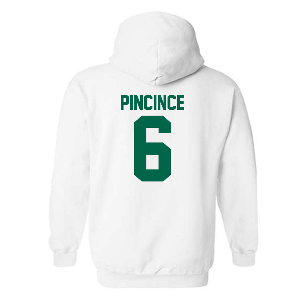 Siena - NCAA Baseball : Owen Pincince - Classic Shersey Hooded Sweatshirt-1