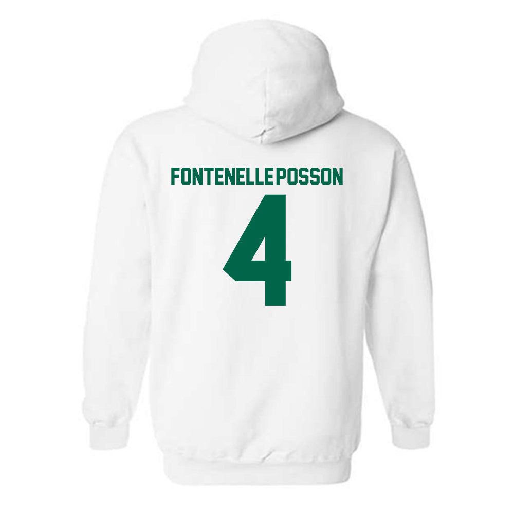 Siena - NCAA Women's Basketball : Valencia Fontenelle-Posson - Classic Shersey Hooded Sweatshirt-1