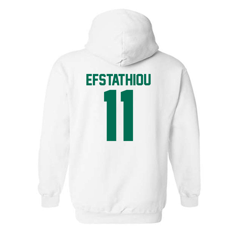 Siena - NCAA Women's Lacrosse : Angelica Efstathiou - Classic Shersey Hooded Sweatshirt-1