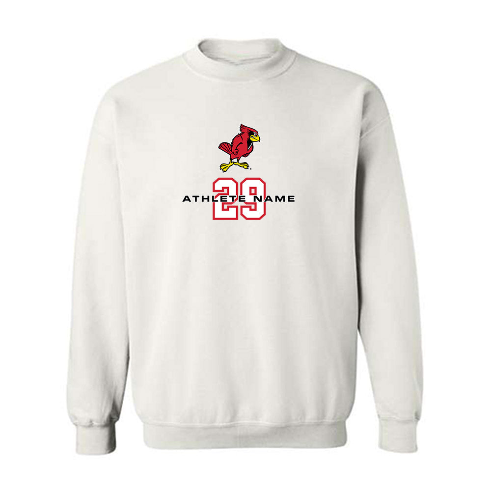 Illinois State - NCAA Women's Soccer : Delia Garcia - Replica Shersey Crewneck Sweatshirt-0