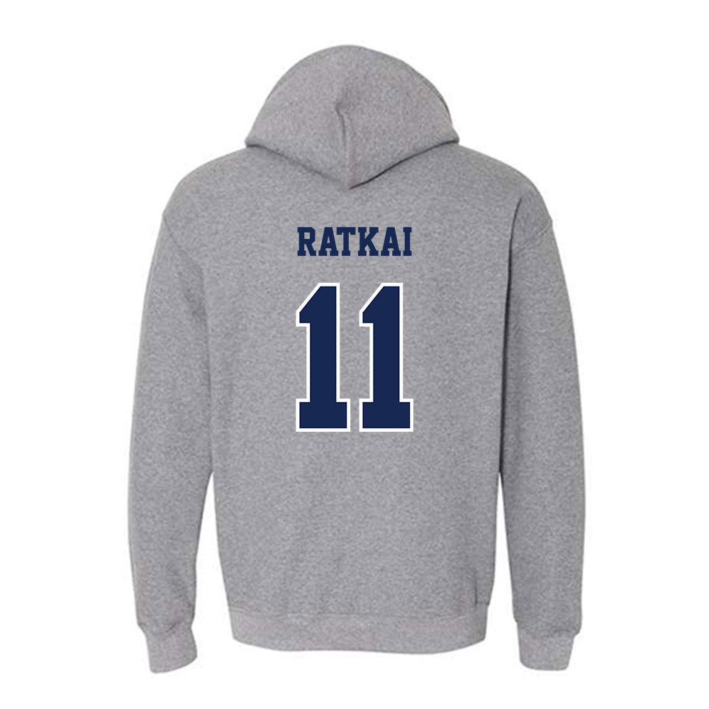 Dayton - NCAA Women's Volleyball : Panna Ratkai - Replica Shersey Hooded Sweatshirt-1