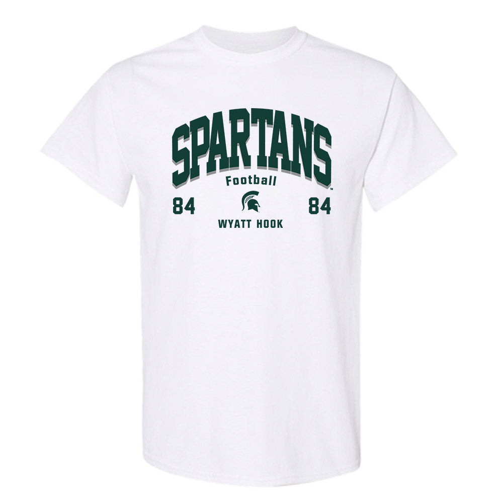 Michigan State - NCAA Football : Wyatt Hook - T-Shirt