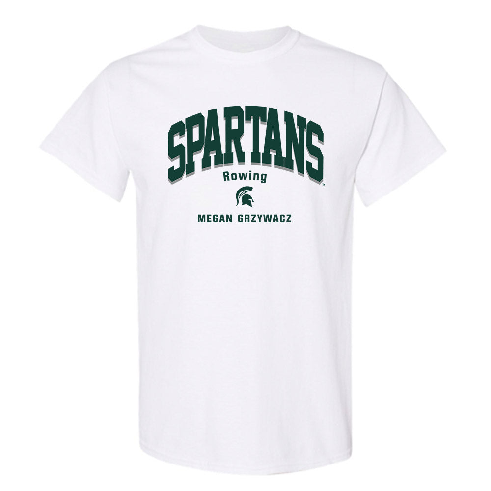 Michigan State - NCAA Women's Rowing : Megan Grzywacz - Classic Fashion Shersey T-Shirt-0