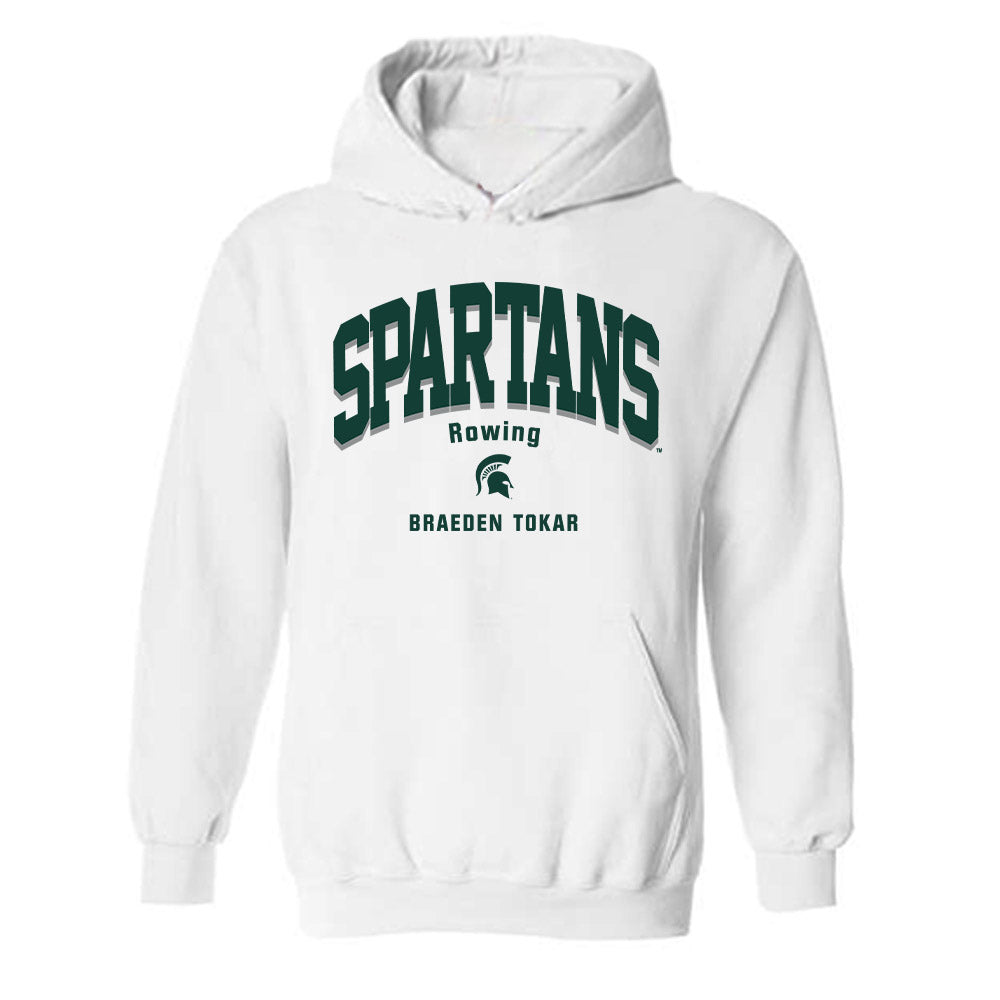 Michigan State - NCAA Women's Rowing : Braeden Tokar - Classic Fashion Shersey Hooded Sweatshirt-0