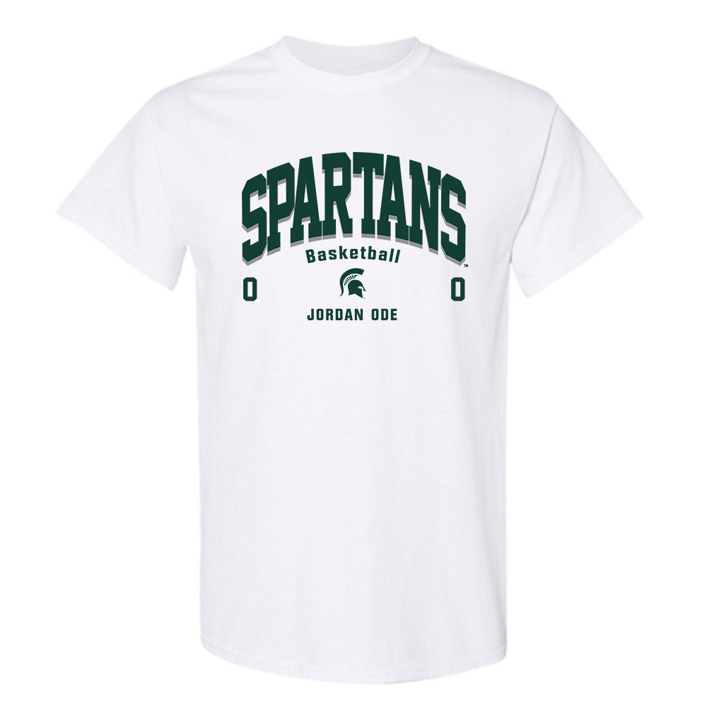 Michigan State - NCAA Women's Basketball : Jordan Ode - Classic Fashion Shersey T-Shirt-0