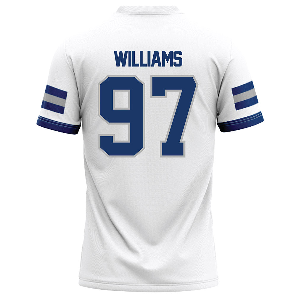 Drake - NCAA Football : Jadon Williams - White Football Jersey-1