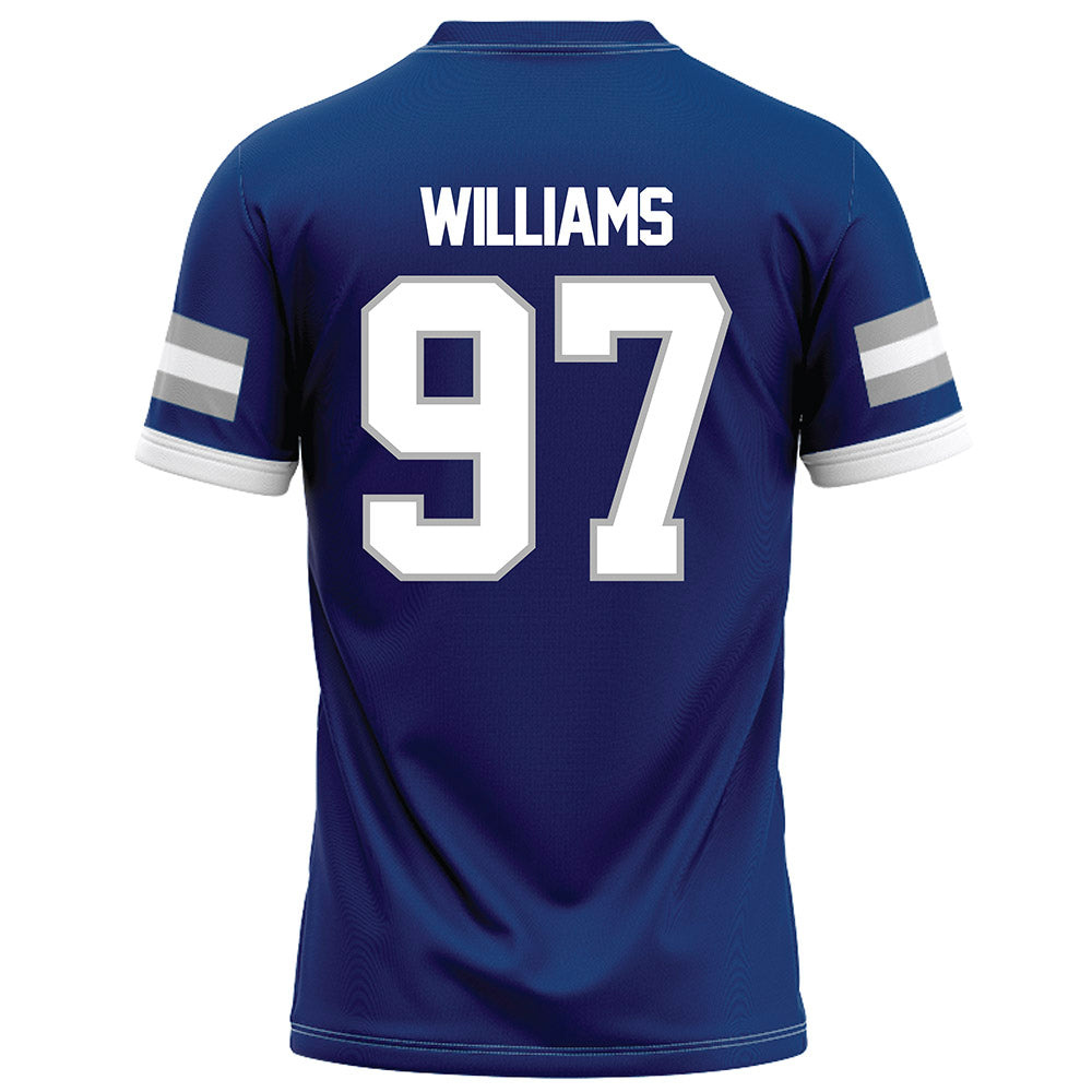 Drake - NCAA Football : Jadon Williams - Royal Football Jersey-1