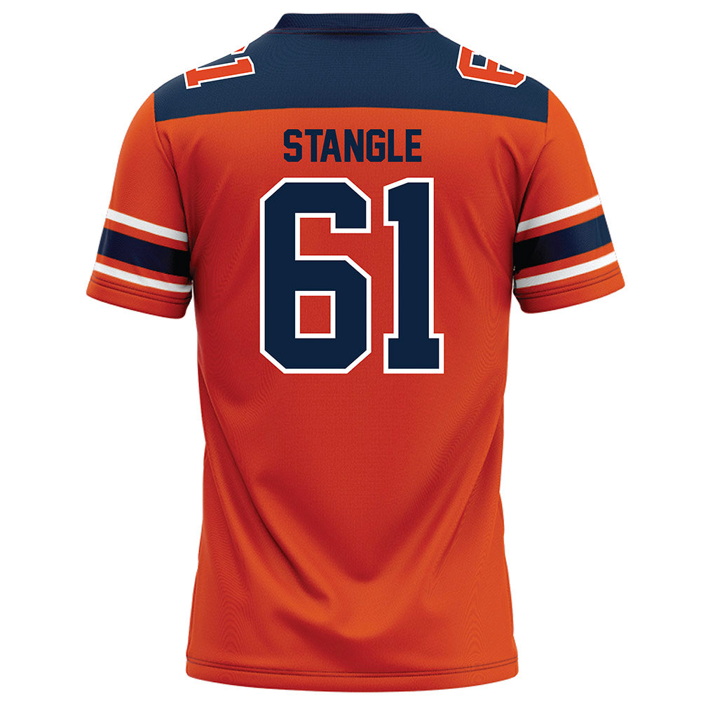 Syracuse - NCAA Football : Ethan Stangle - Orange Football Jersey
