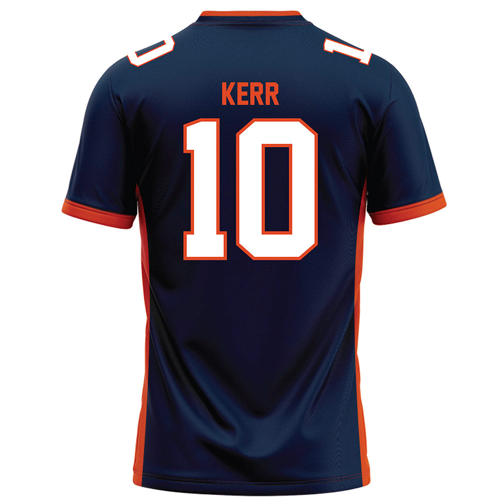 Syracuse - NCAA Football : Davien Kerr - Blue Football Jersey-1