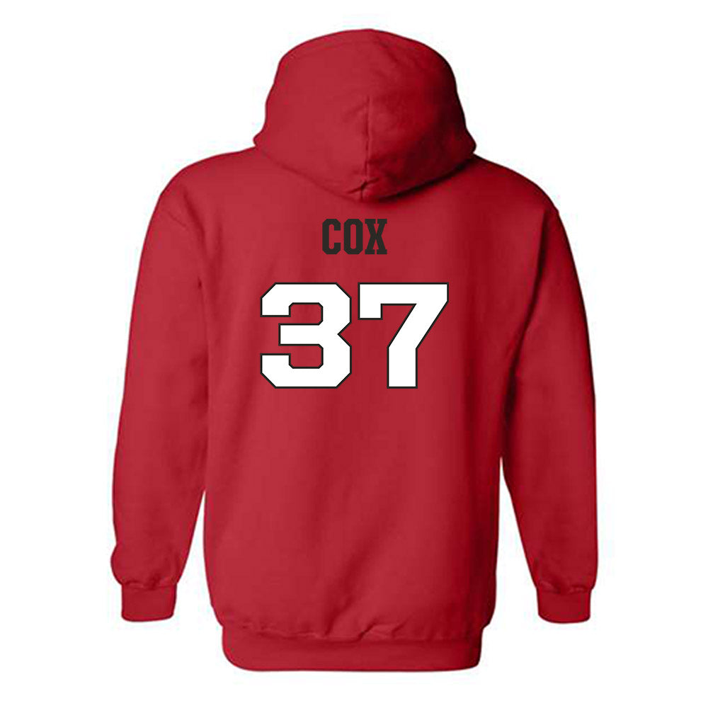 Fairfield - NCAA Men's Lacrosse : Jack Cox - Classic Shersey Hooded Sweatshirt-1