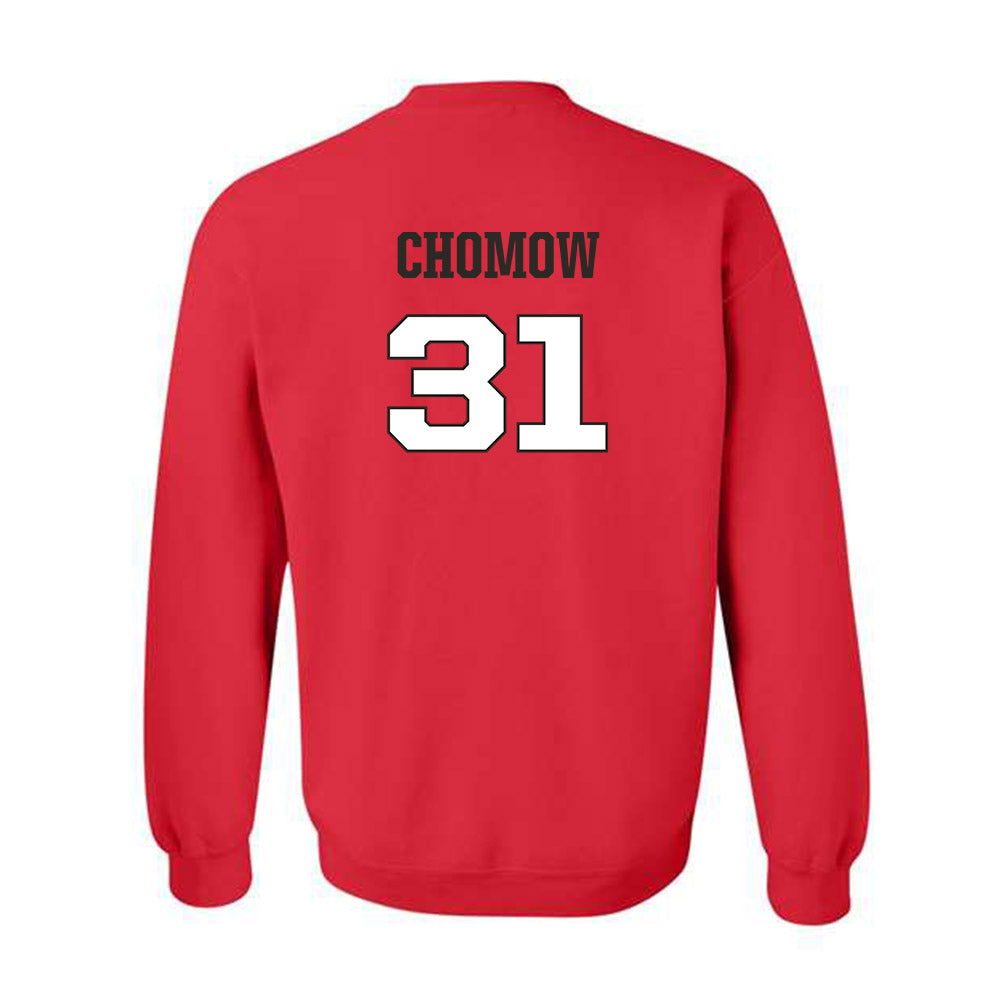 Fairfield - NCAA Men's Soccer : Evan Chomow - Classic Shersey Crewneck Sweatshirt-1