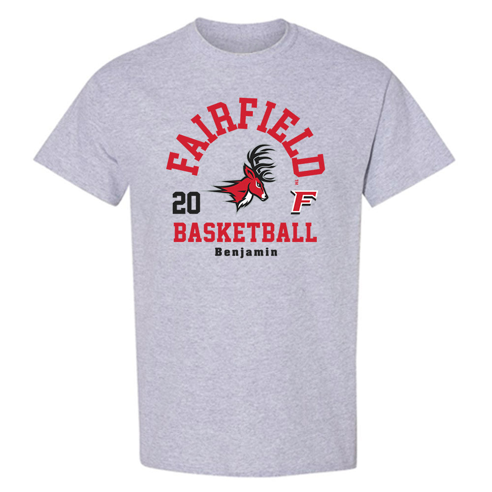 Fairfield - NCAA Men's Basketball : Brandon Benjamin - Classic Fashion Shersey T-Shirt-0