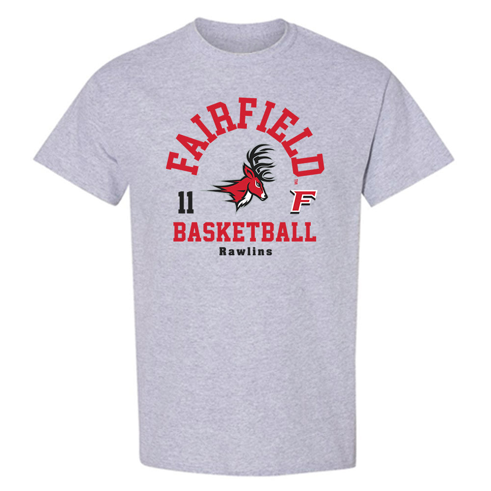 Fairfield - NCAA Men's Basketball : Halon Rawlins - Classic Fashion Shersey T-Shirt-0